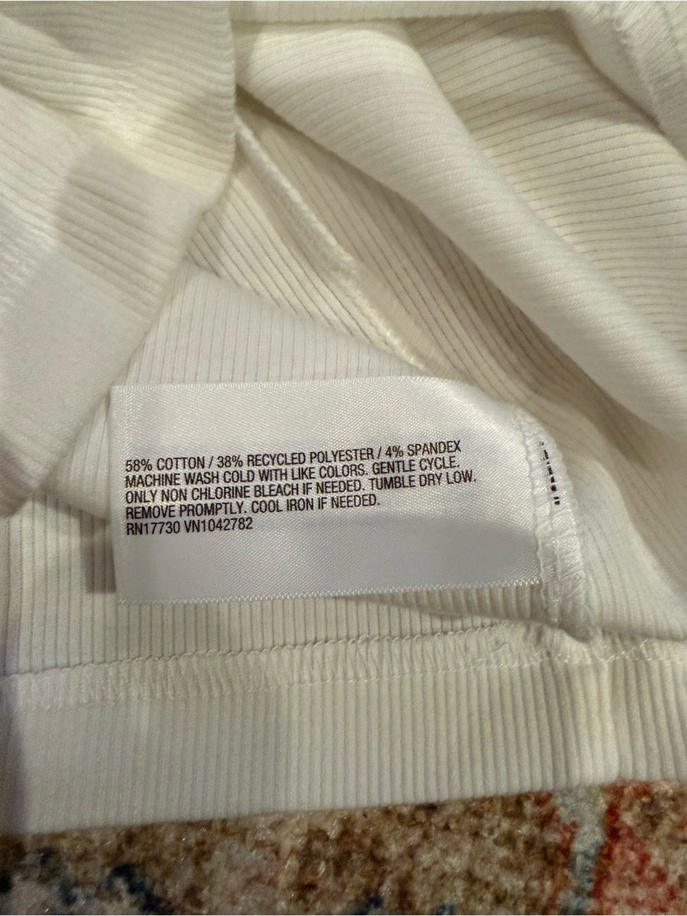 Target Women's Two-Piece Pajama Set in Sage Green and Cream - Picture 8 of 10